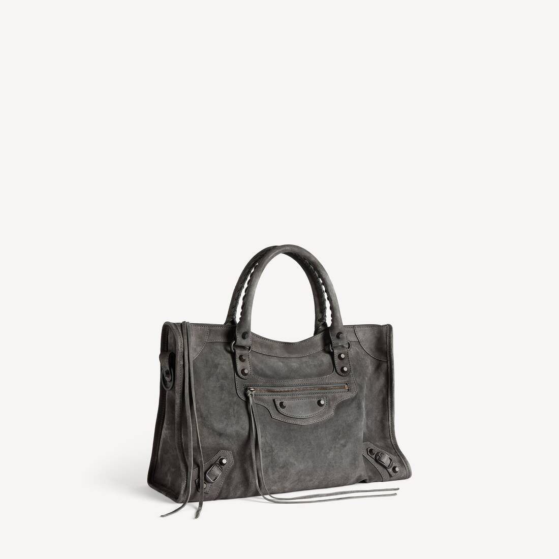 Bolso Le City Mediano para Mujer en Gris Tormenta