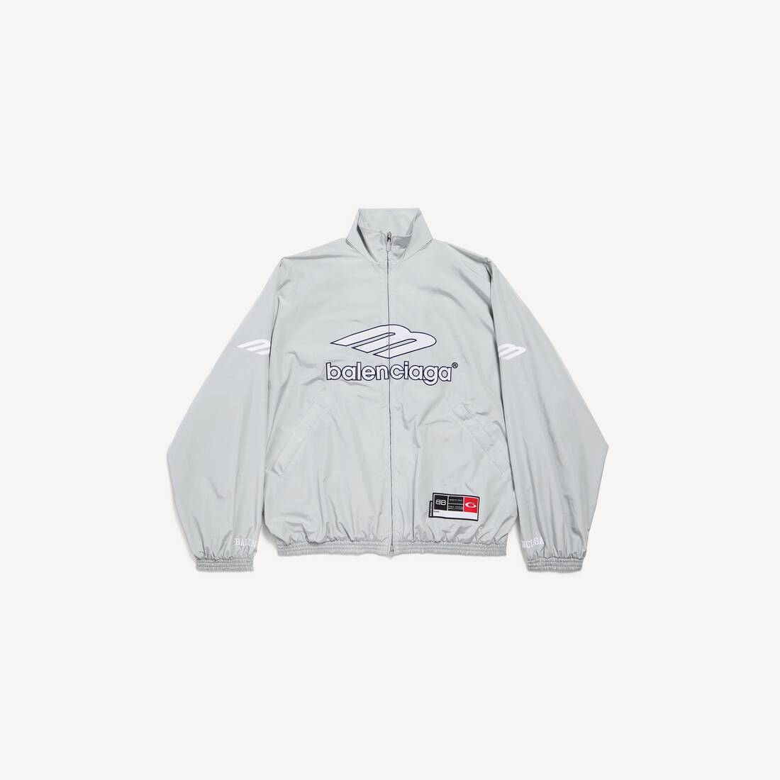 Chaqueta de chándal de fútbol para hombre en gris nuevo