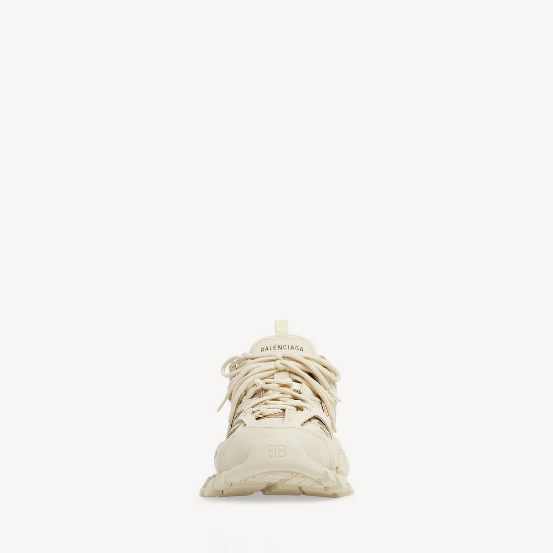 Zapatilla de pista para hombre en beige