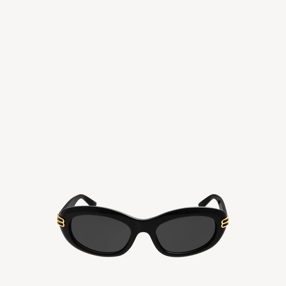Gafas de sol redondas para mujer en negro
