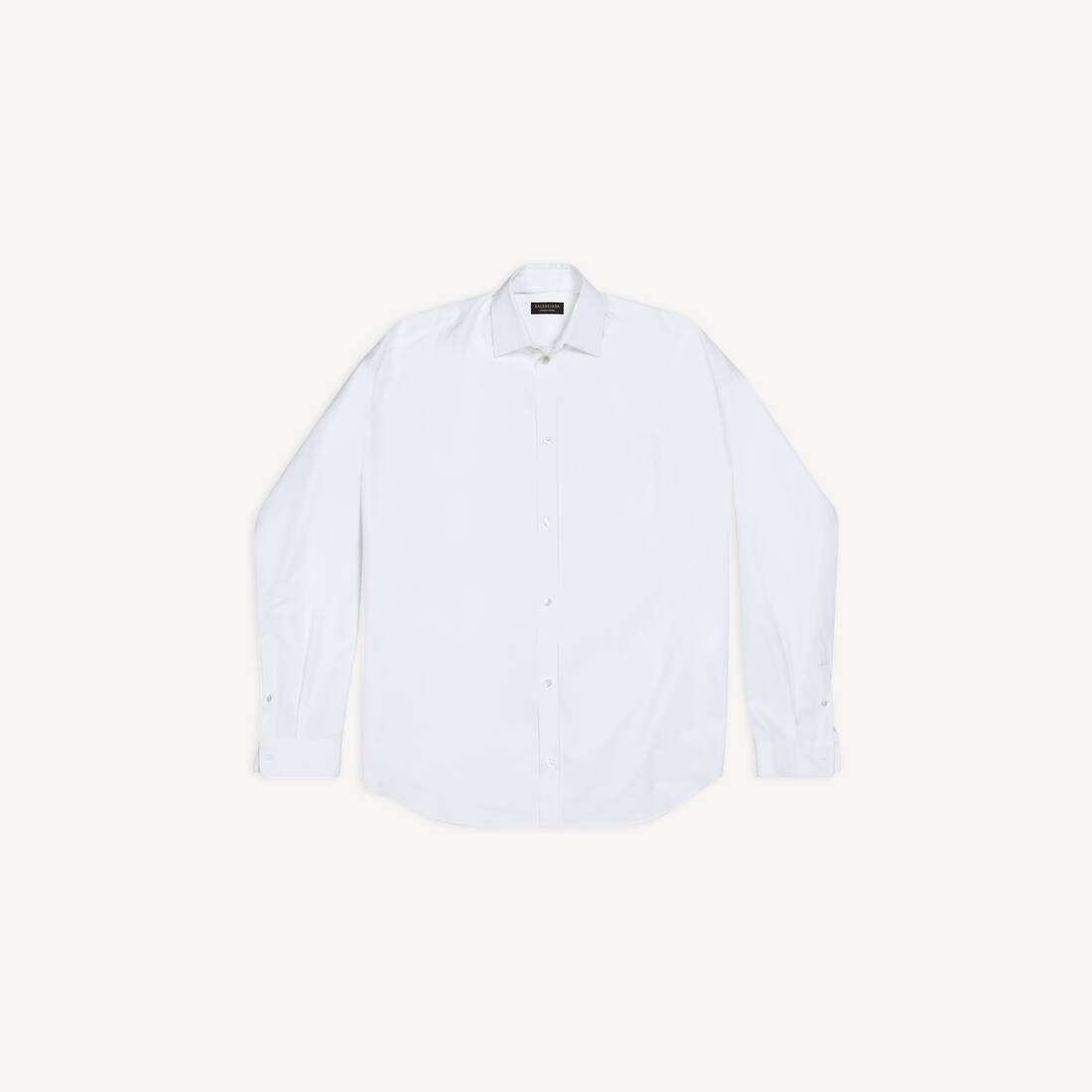 Camisa para Hombre de Tipo Capucha en Blanco