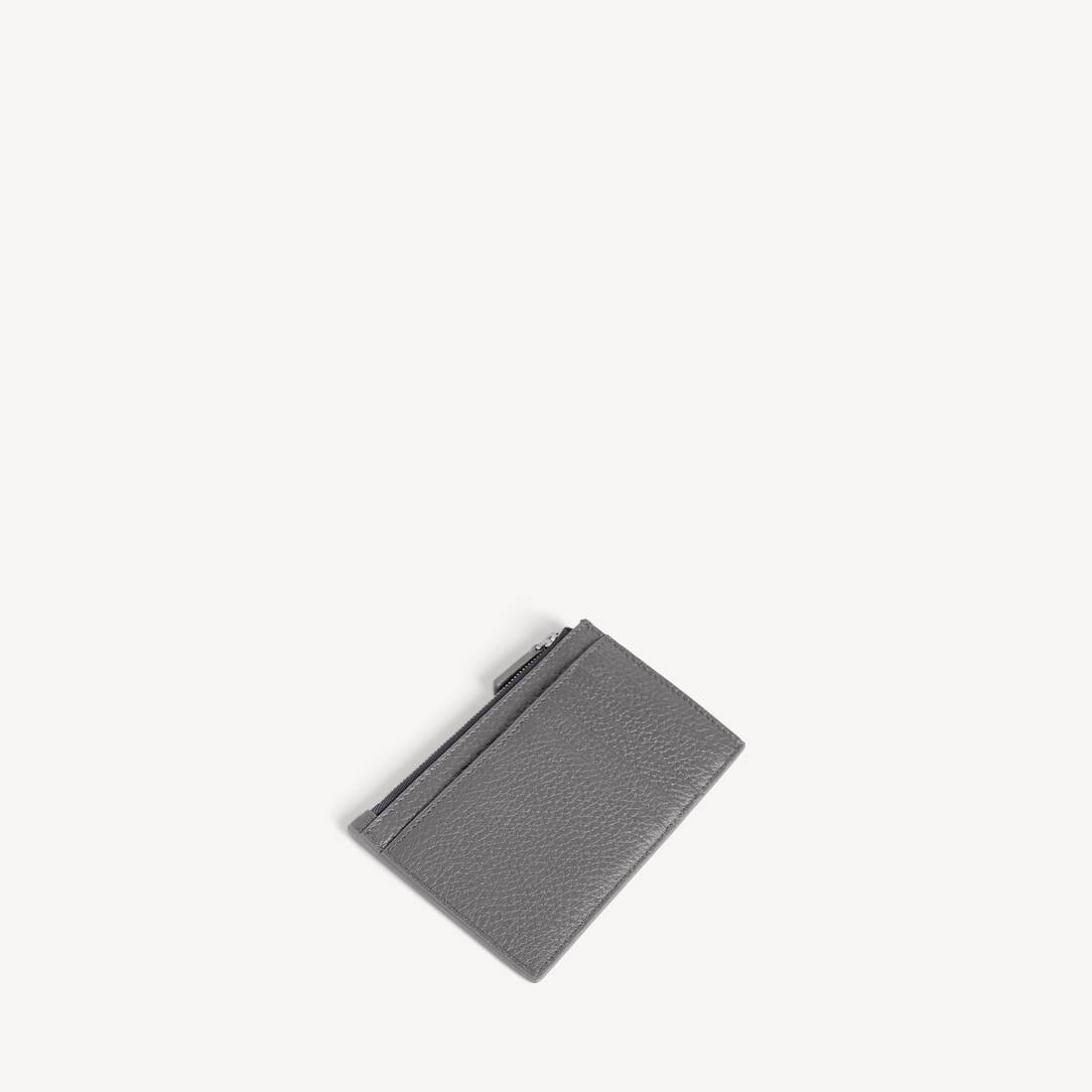 Porta tarjetas y monedas para hombre en gris