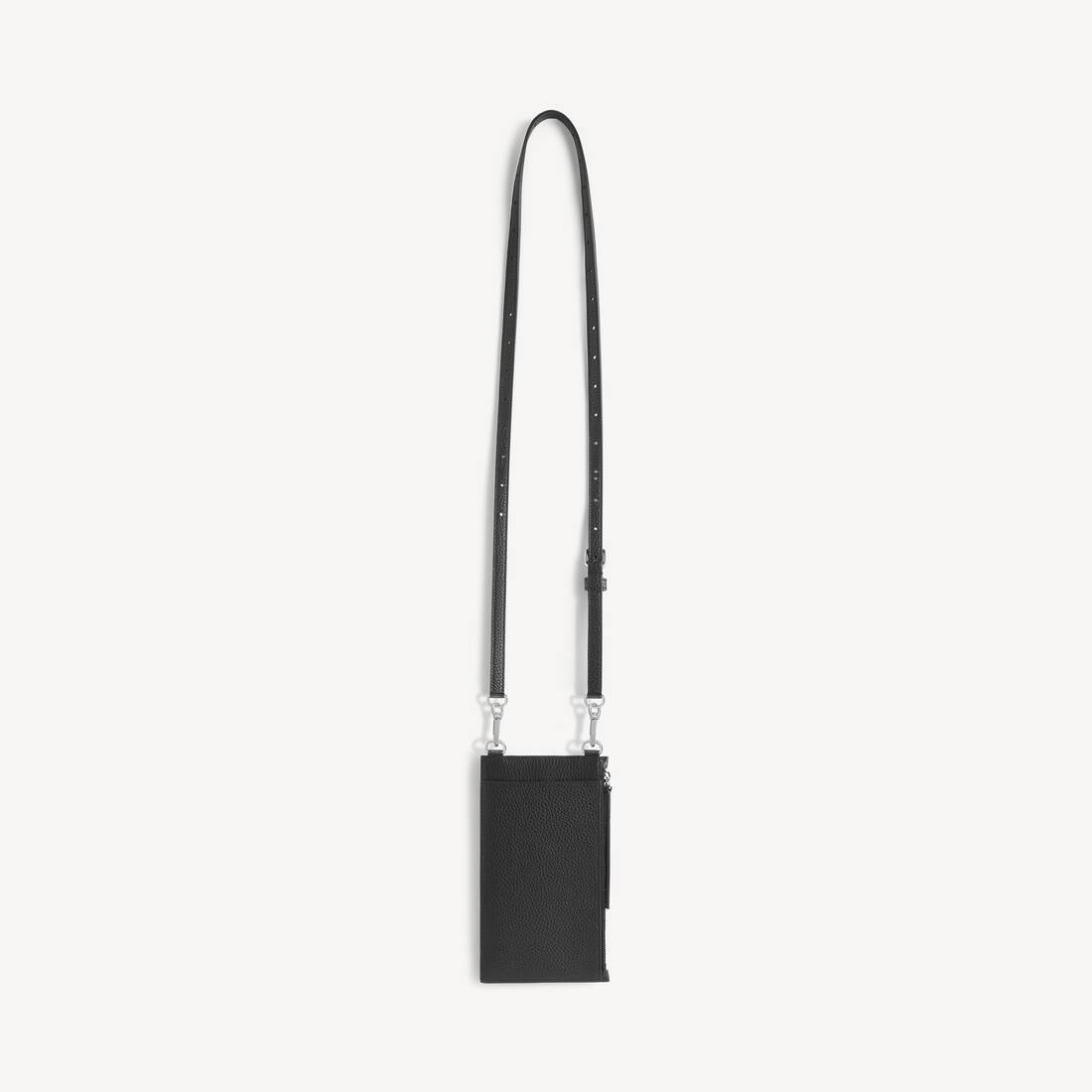 Soporte para teléfono de crédito para hombre en negro