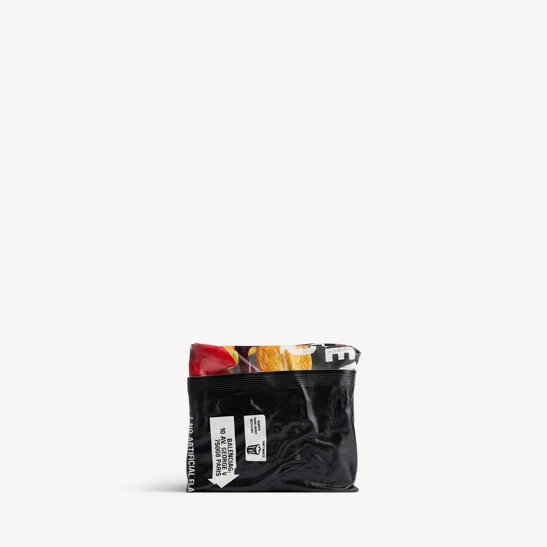 Billetera Cuadrada Plegable para Hombres en Negro