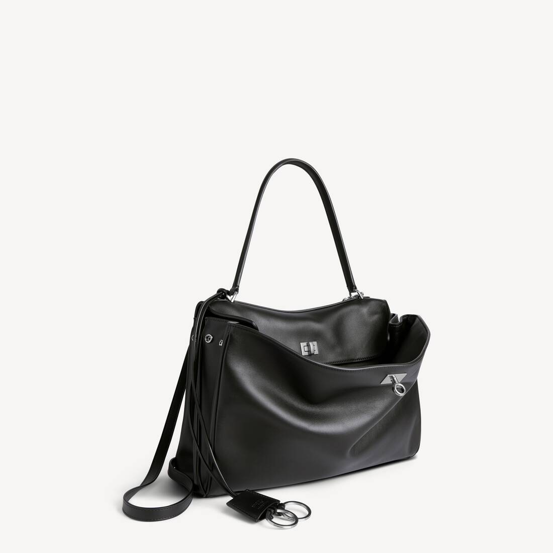 Bolso de mano para mujer Rodeo mediano en negro