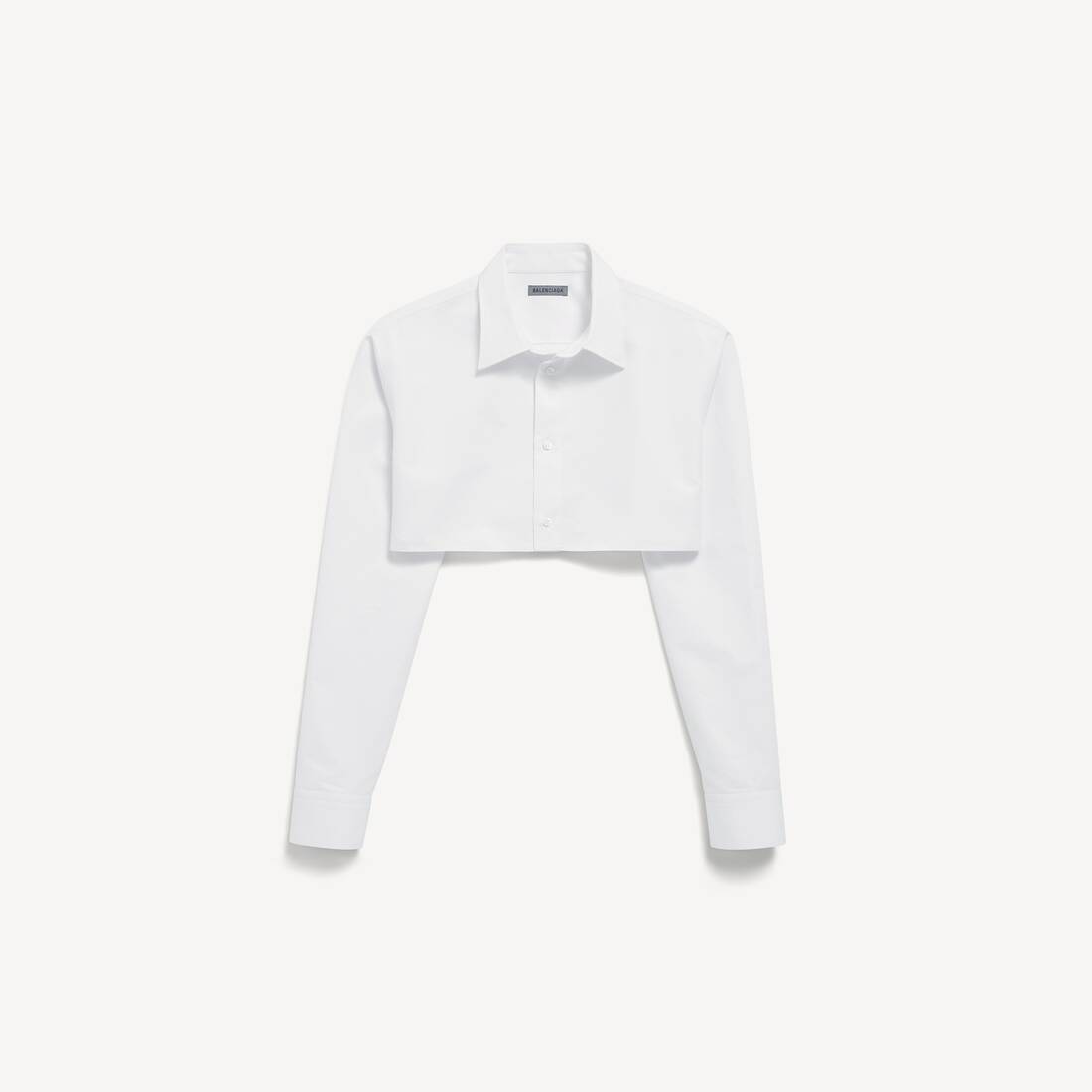 Camisa Corta para Mujer en Blanco