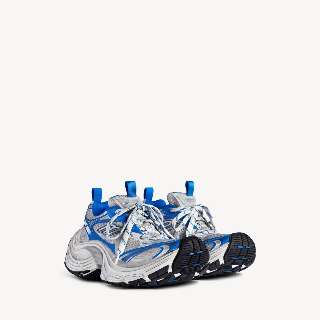 Zapatilla para hombre 6XL en gris/azul/blanco