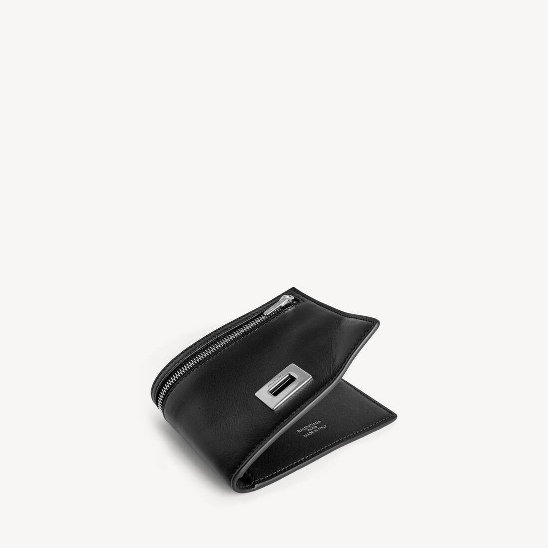 Billetera Cuadrada de Rodeo para Hombre en Negro