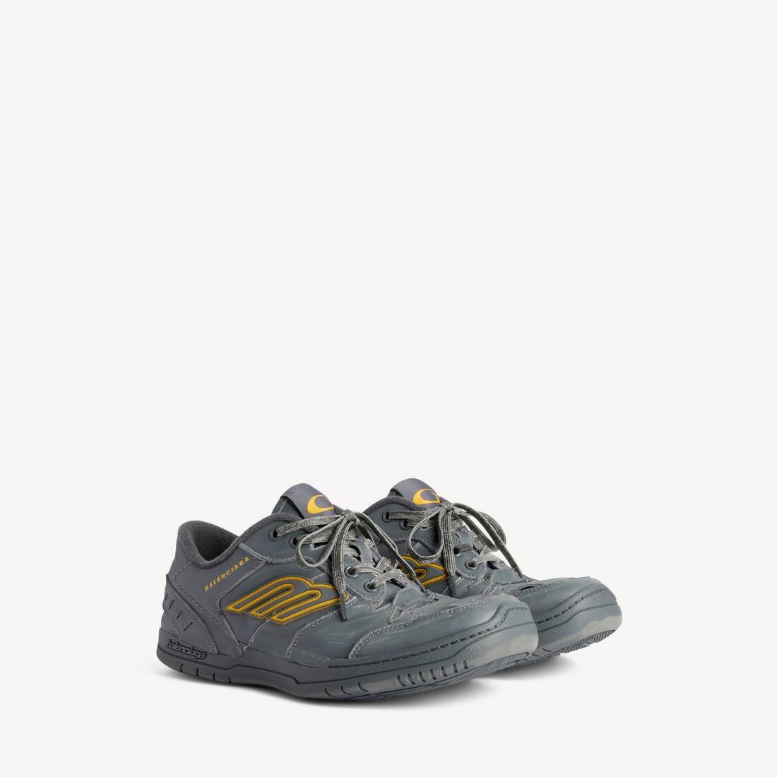 Zapatilla para hombre Hamptons usada en gris/amarillo