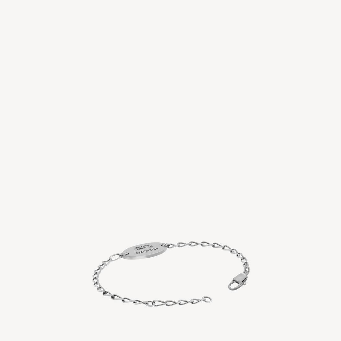 Pulsera diaria en plata antigua