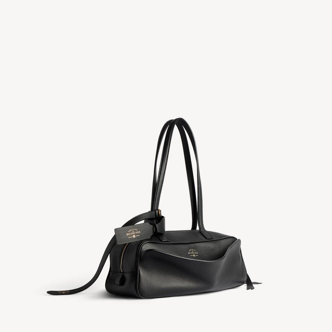 Bolso de Bowling para Mujer Pequeño en Negro