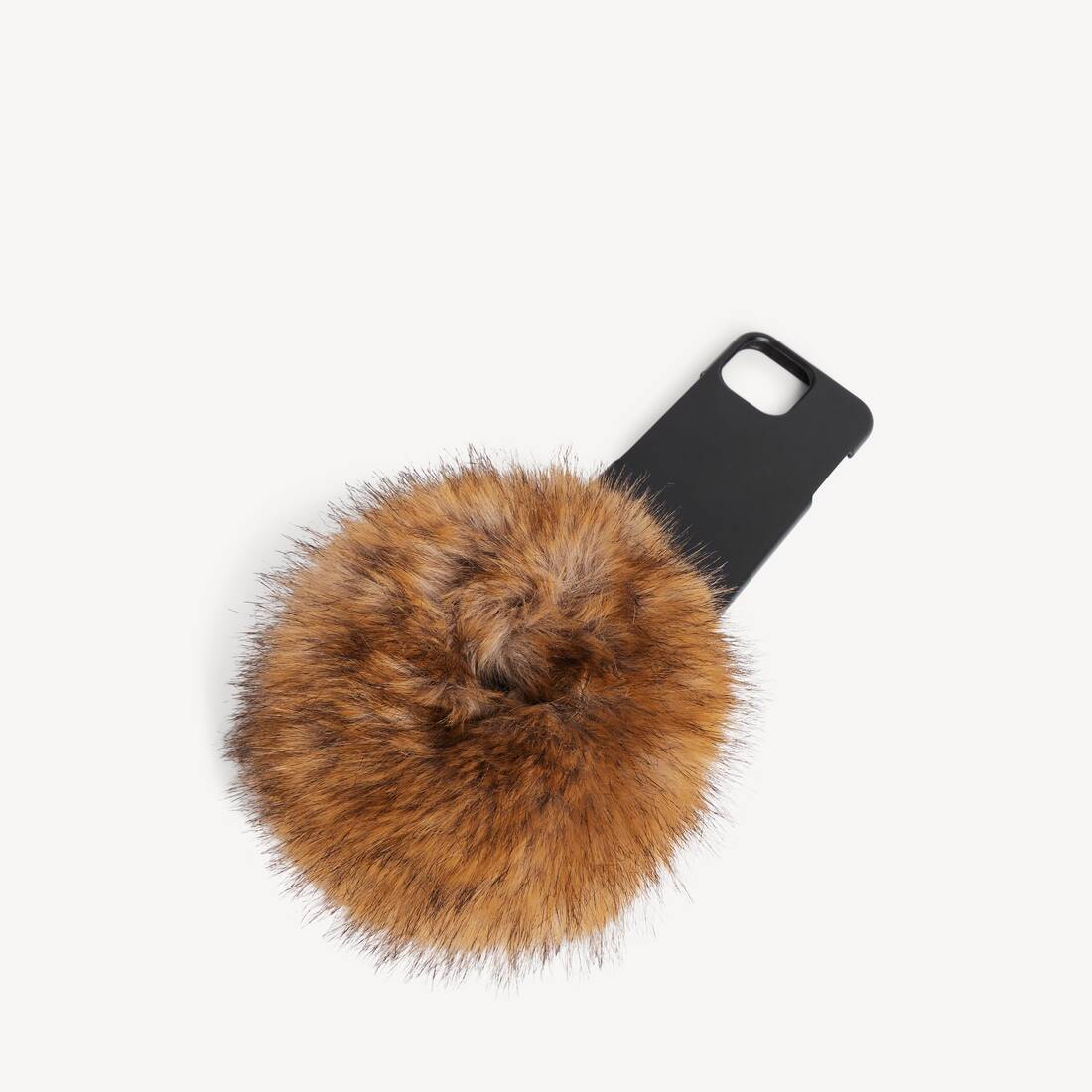 Funda de teléfono técnica para mujer en negro/beige