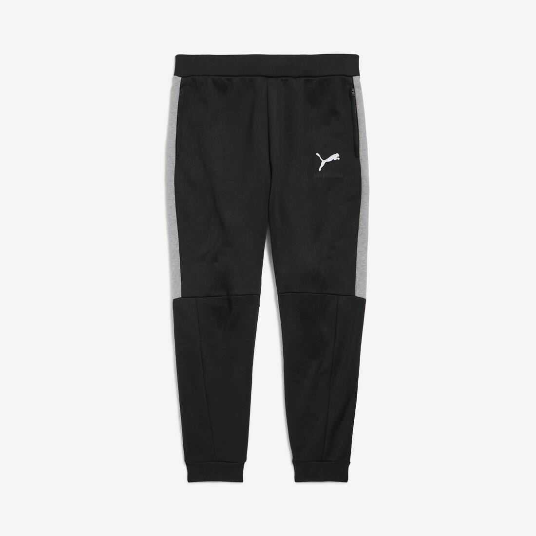 Pantalones de chándal ajustados Balenciaga I Puma en negro/gris oscuro