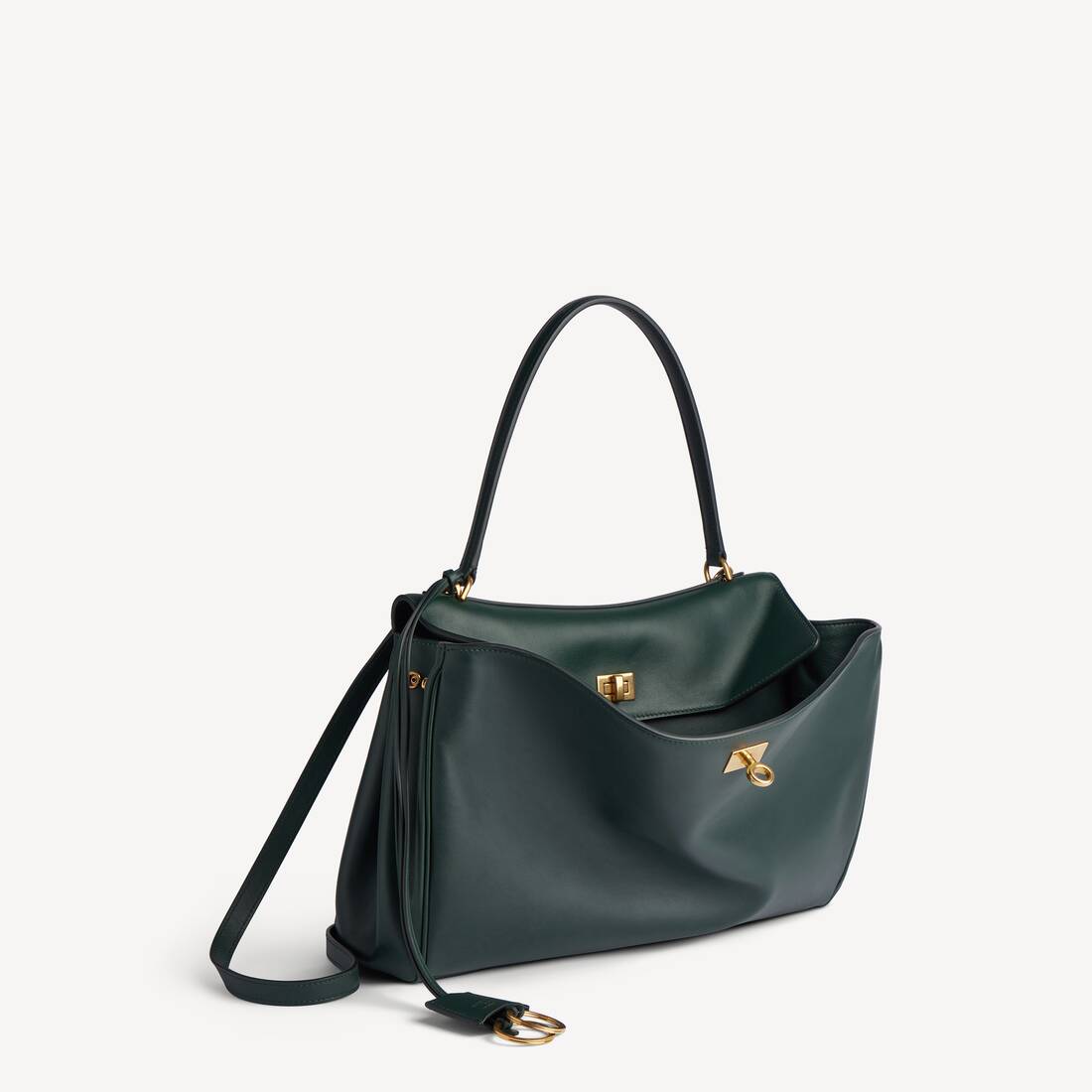 Bolso de Rodeo para Mujer Mediano en Verde Pino