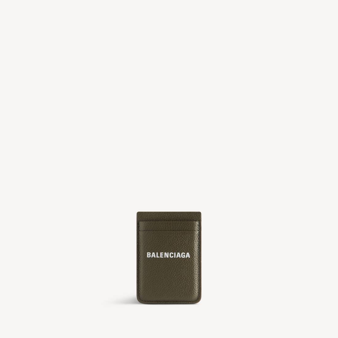 Portatarjetas para Hombres con Magnetismo para Efectivo en Verde Oscuro