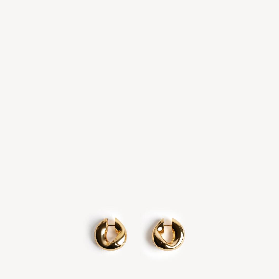 Auriculares Eisa XS para Mujer en Oro Brillante