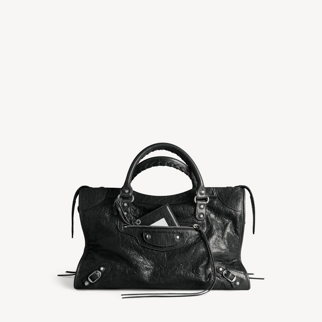 Le City Bag Mediana en Negro