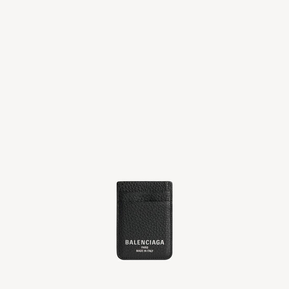 Porta tarjetas magnético para hombres en negro