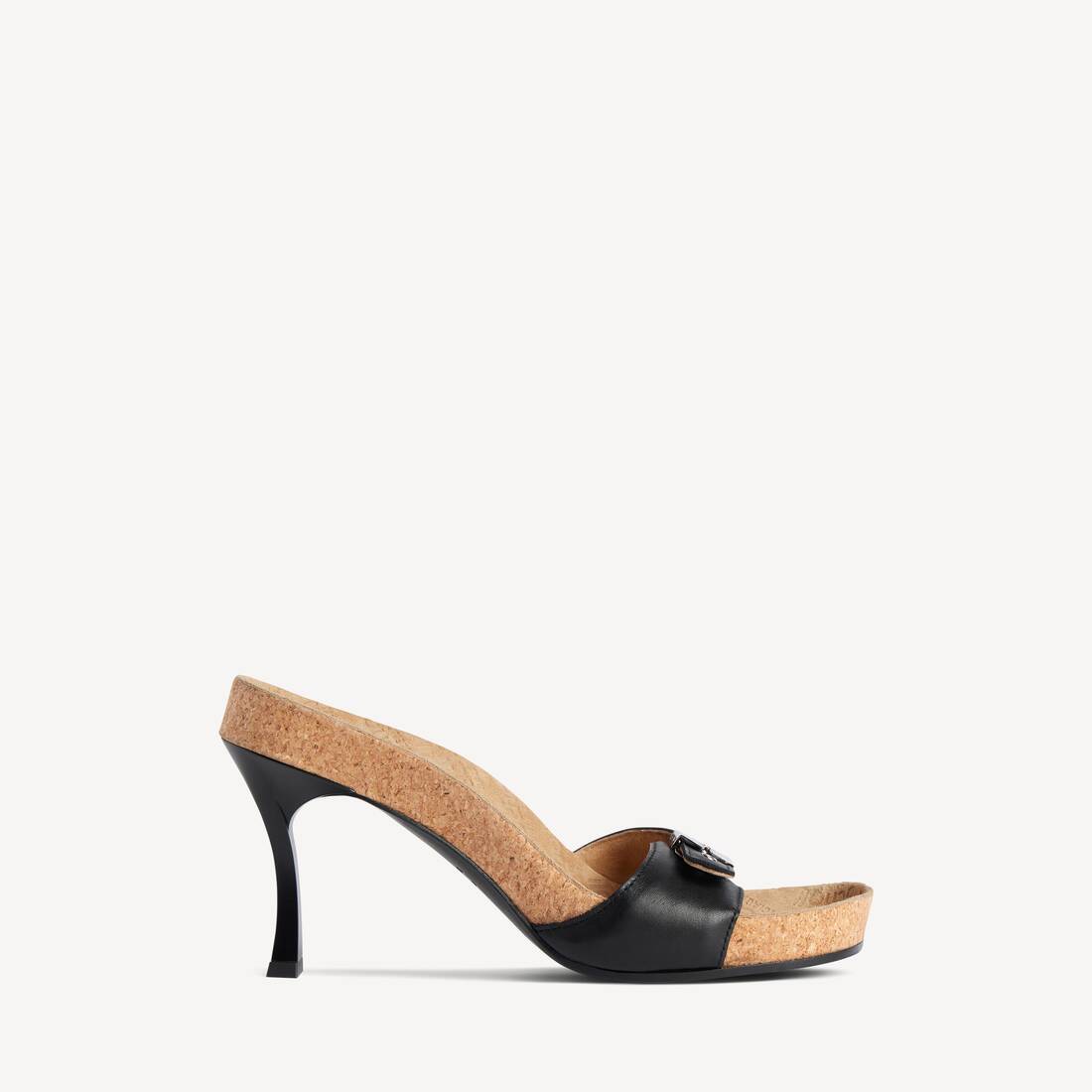 Sandal de mujer Balenciaga I Scholl en negro