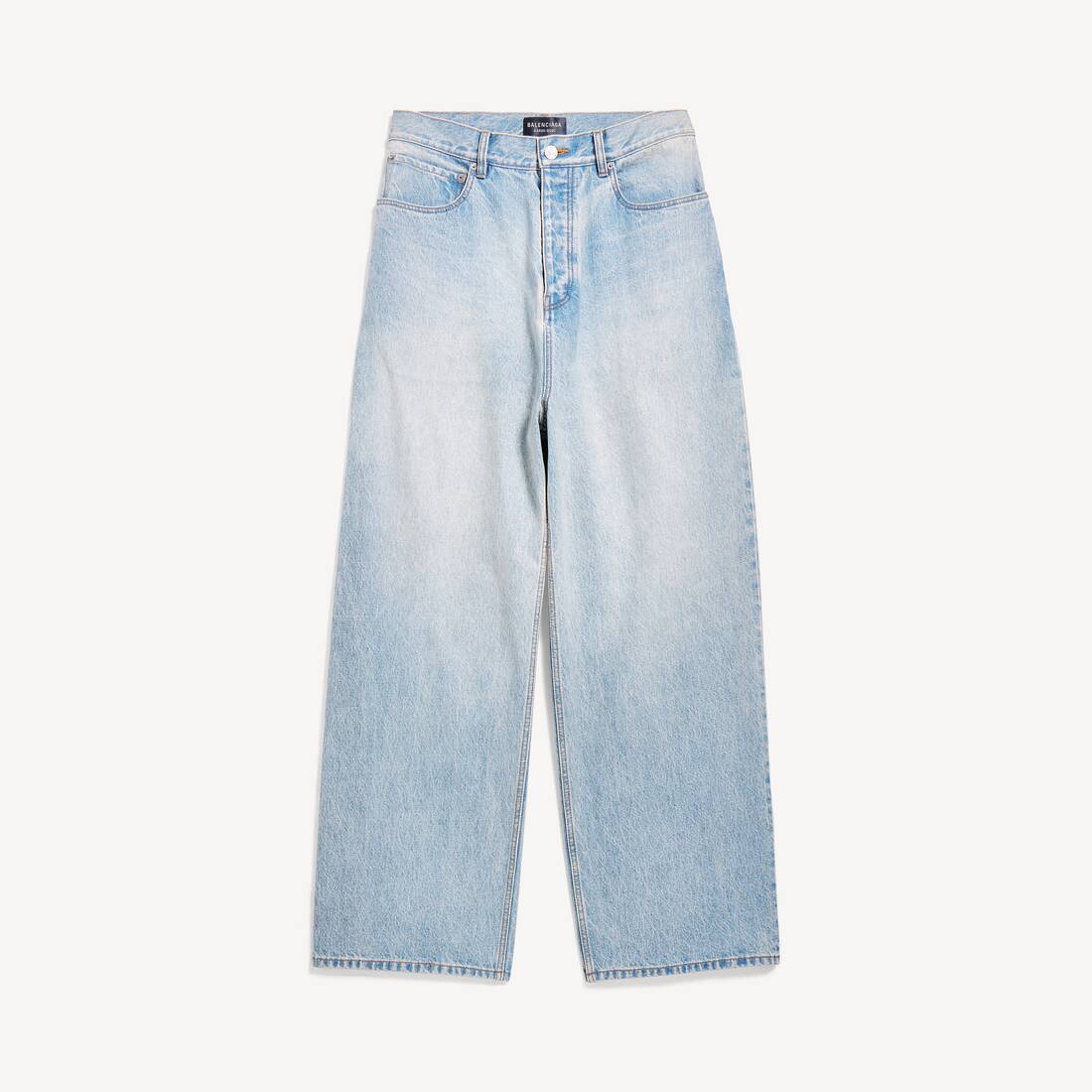 Pantalones amplios en azul claro