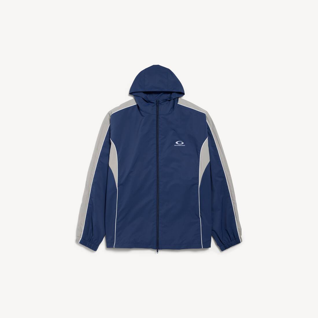 Chaqueta de chándal para hombre en azul marino