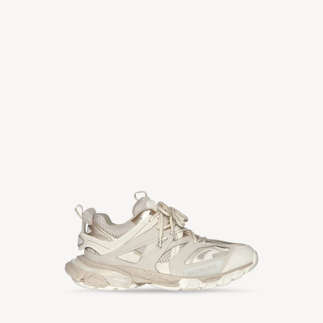 Zapatilla de pista para mujer con suela reciclada en beige