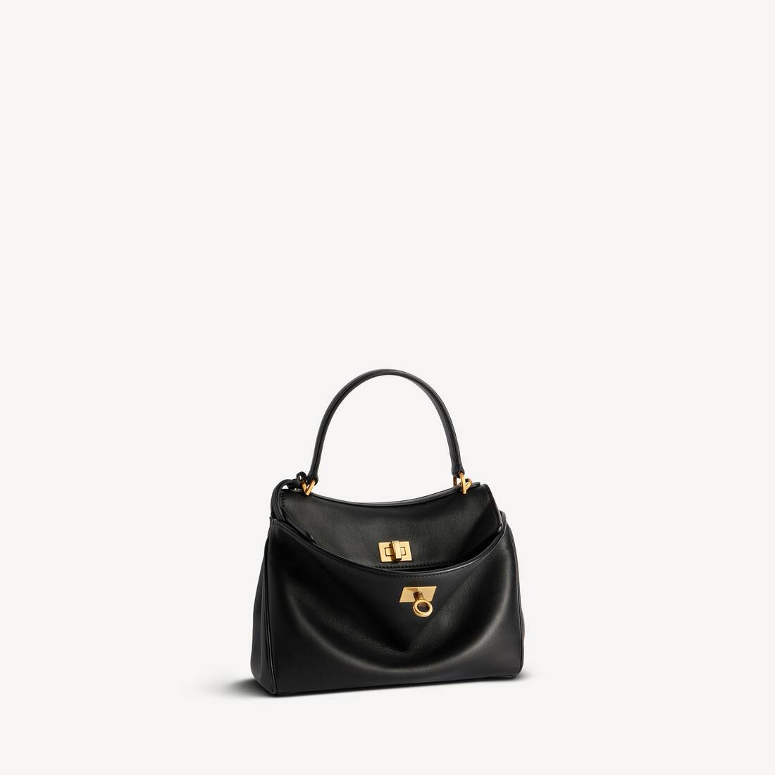 Bolso de mano Rodeo para mujer mini en negro