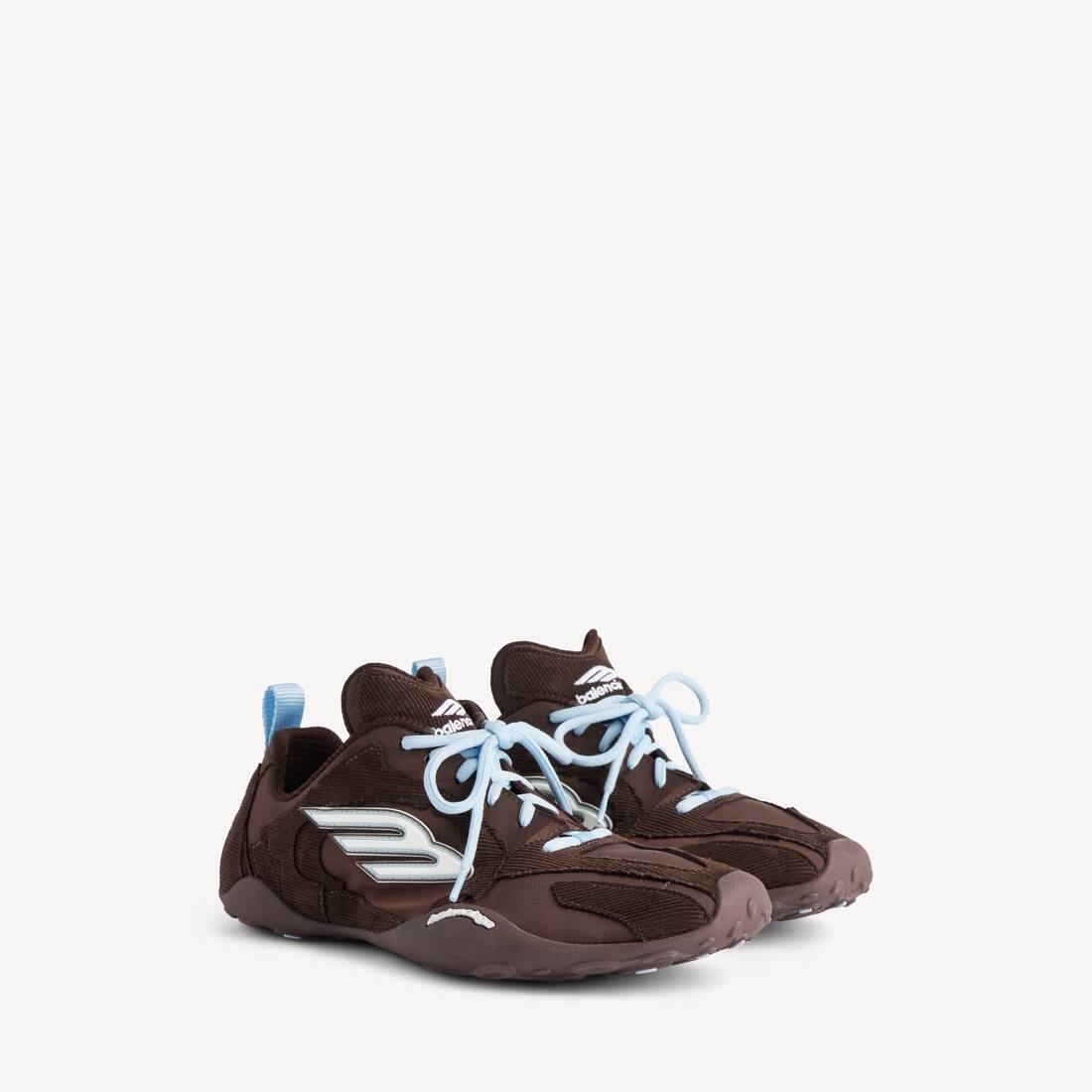 Zapatilla Monday Ultra para mujer en marrón/blanco/azul claro/beige