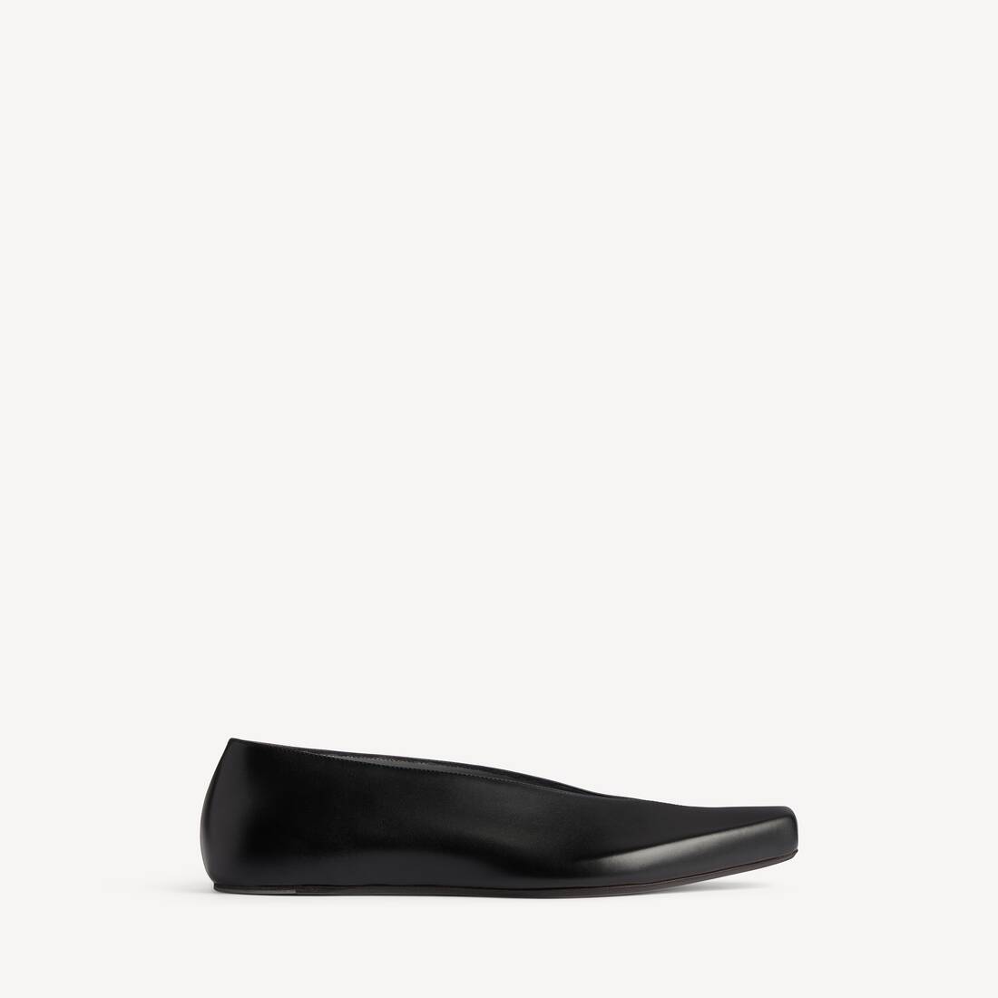 Zapatillas planas Duchesse para mujer en negro