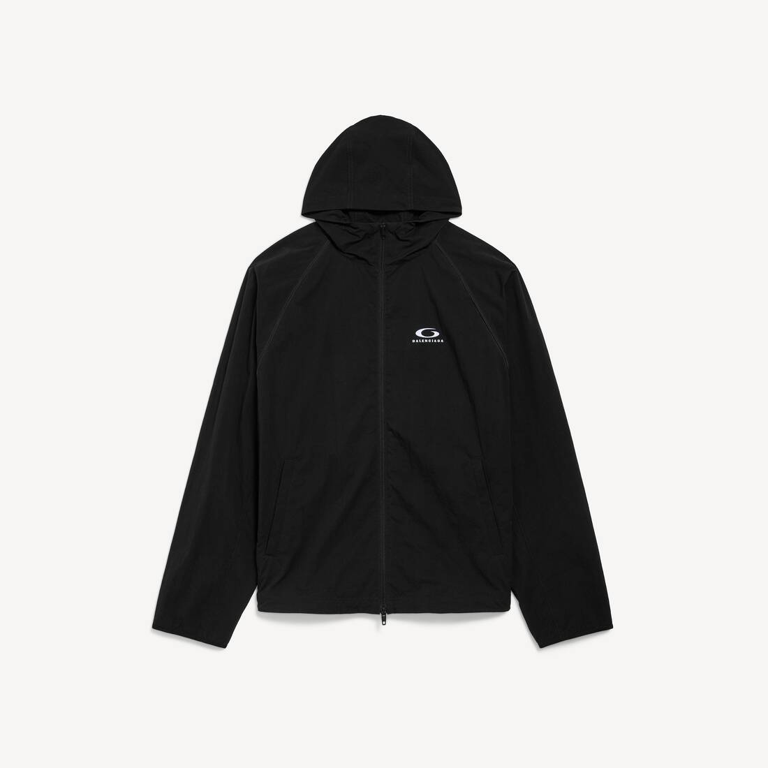 Chaqueta de chándal técnica para hombre en negro