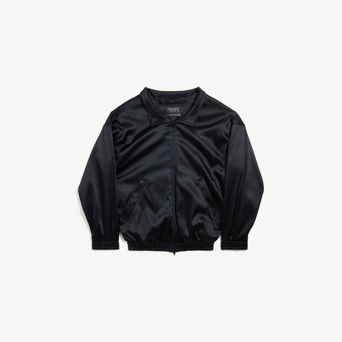 Chaqueta de chándal para mujer con hombros al descubierto en negro