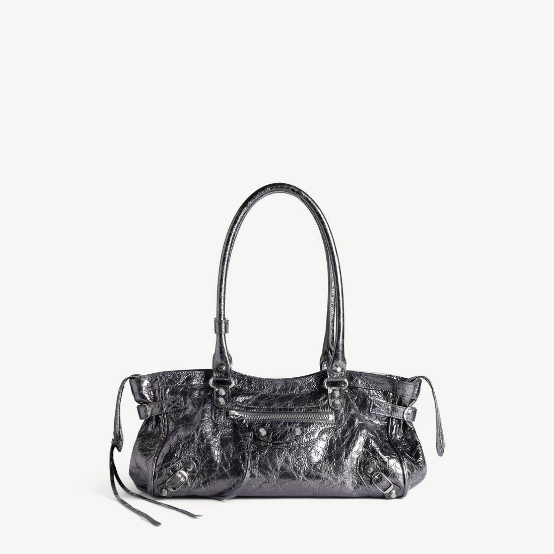 Bolso Le City East-West para Mujer en Gris Acero