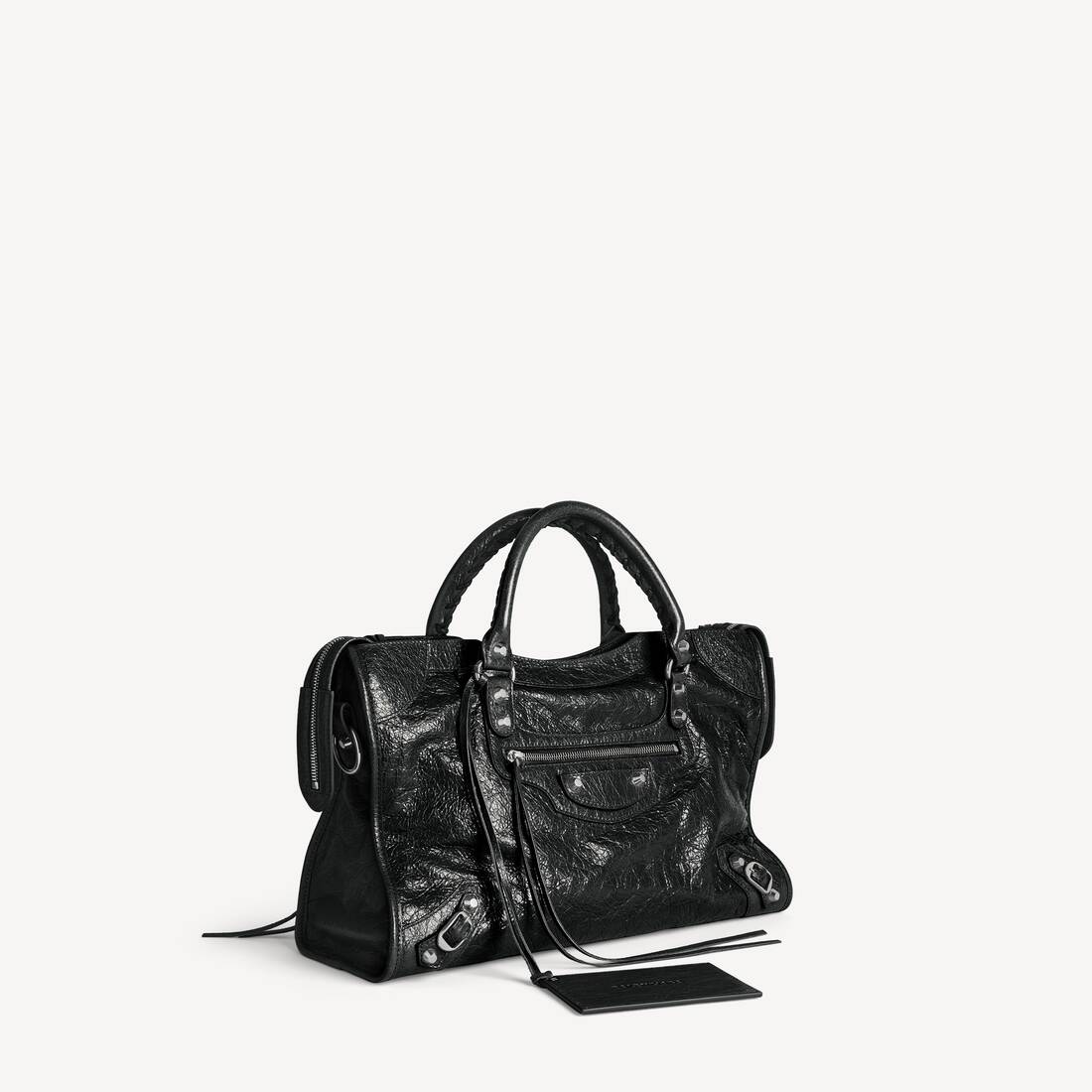 Le City Bag Mediana en Negro