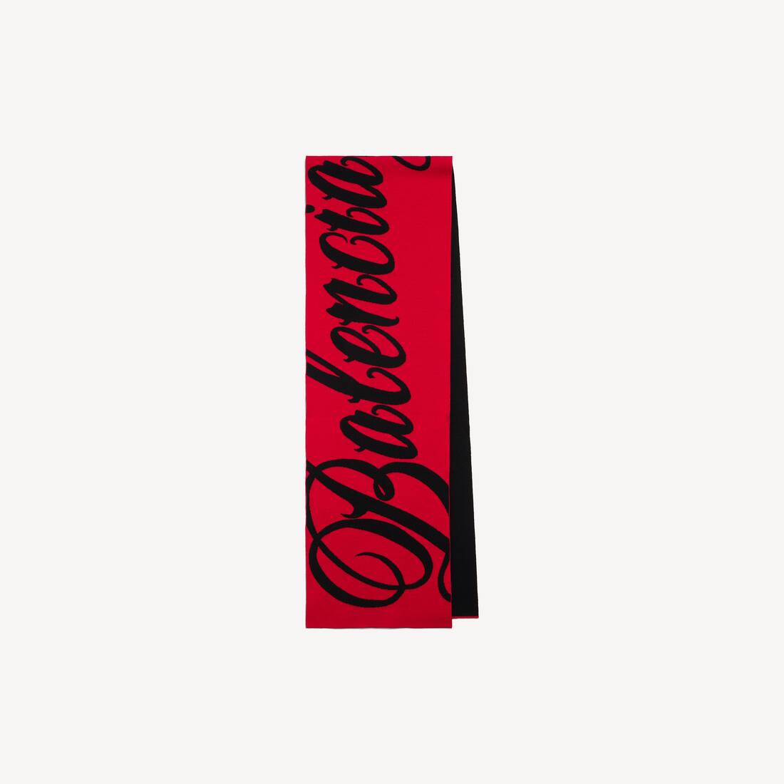 Bufanda Big B para Hombre en Rojo/Negro