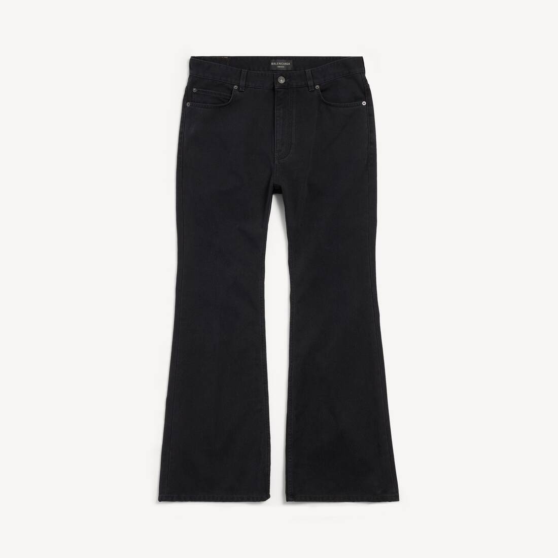 Pantalones amplios para hombre en negro
