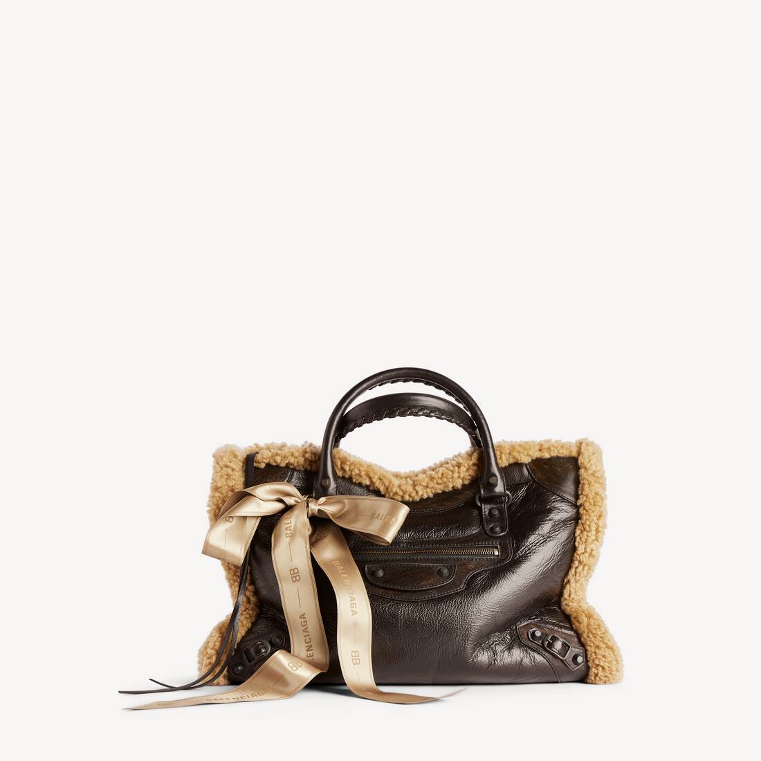 Bolso Le City Mediano para Mujer en Marrón/Beige