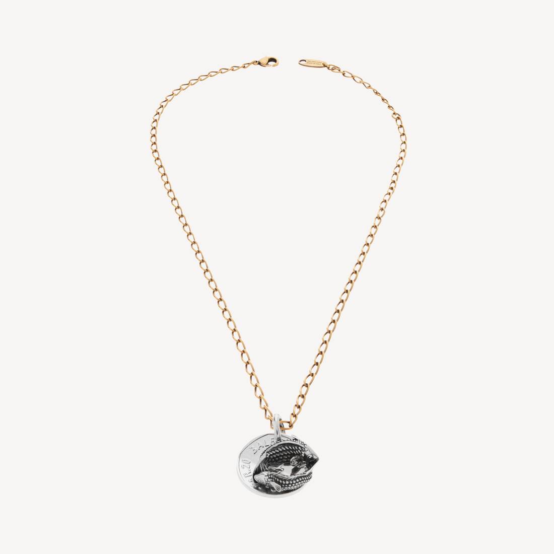 Collar de Horóscopo Piscis en Oro/Plata