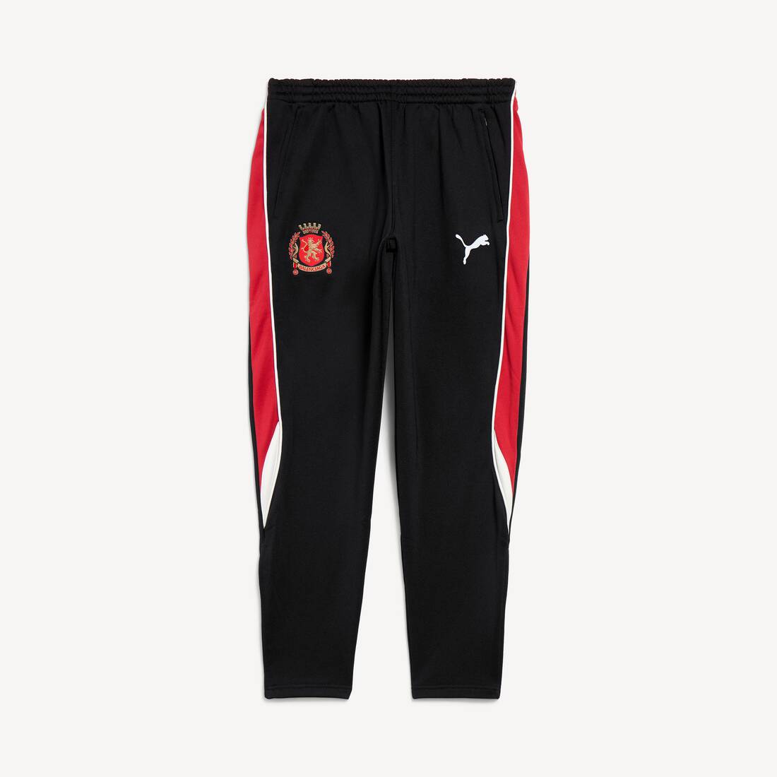 Pantalones de chándal ajustados Balenciaga I Puma en negro/rojo