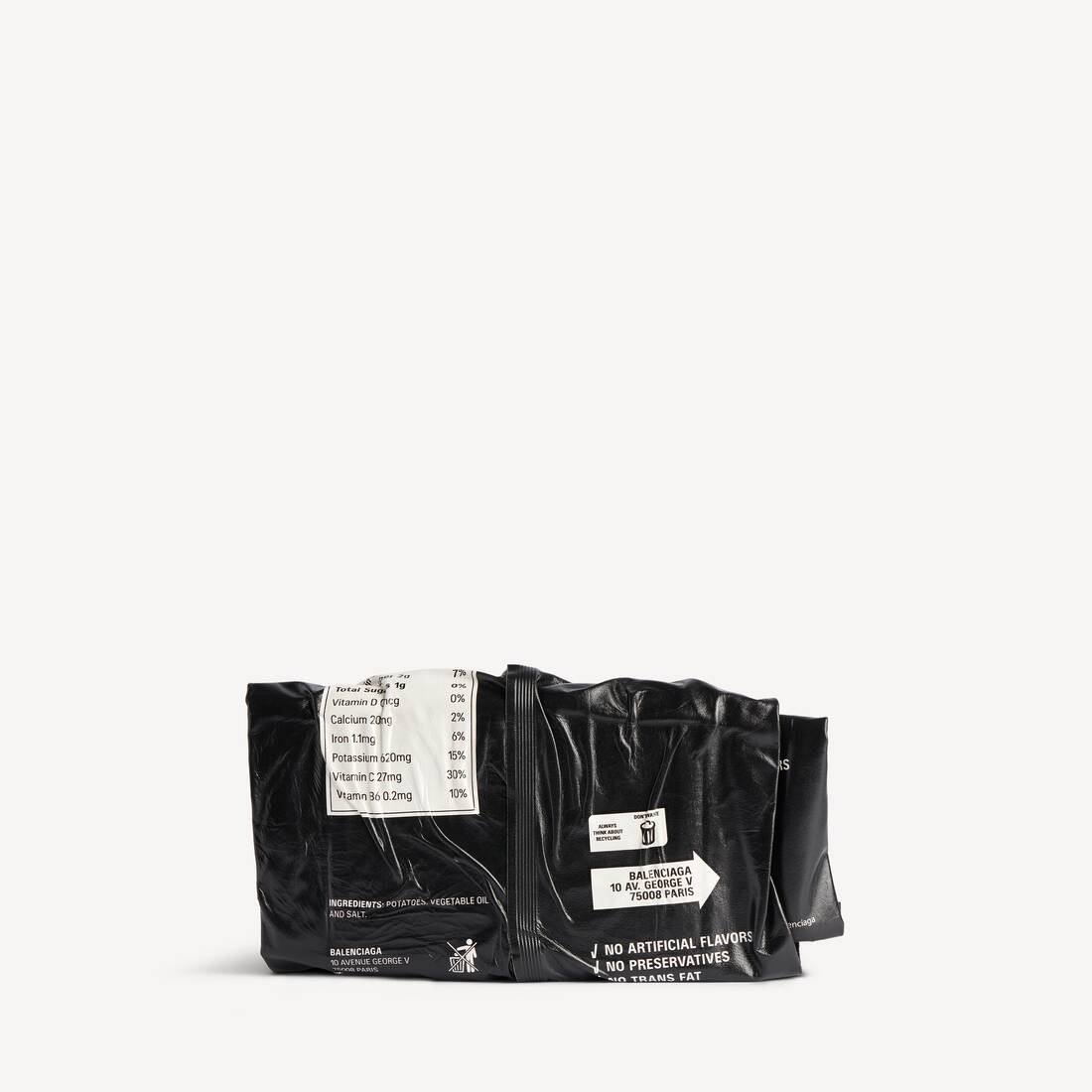 Billetera de Bolsillo Chips en Negro