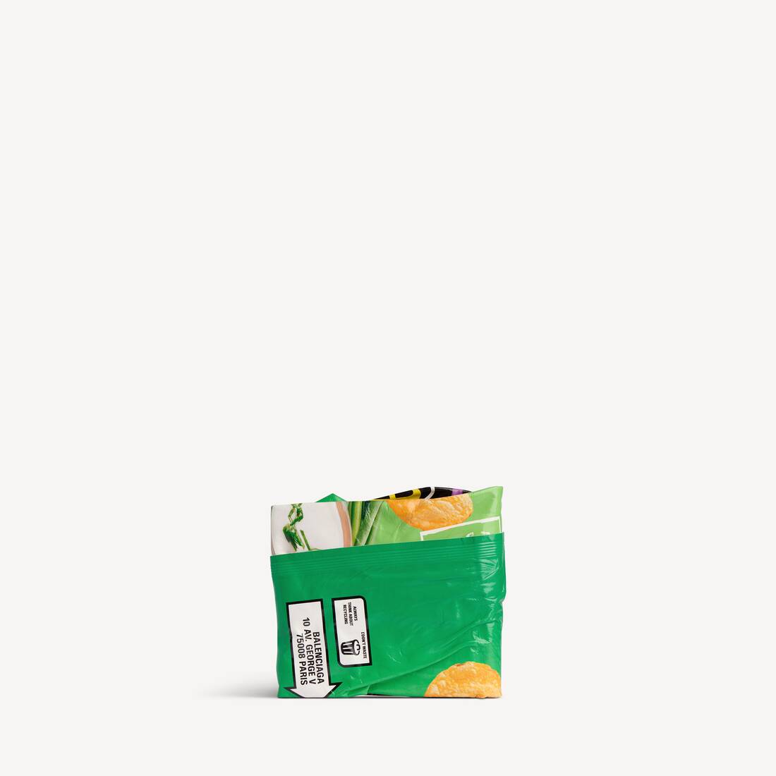Cartera Cuadrada Plegable para Hombre en Verde