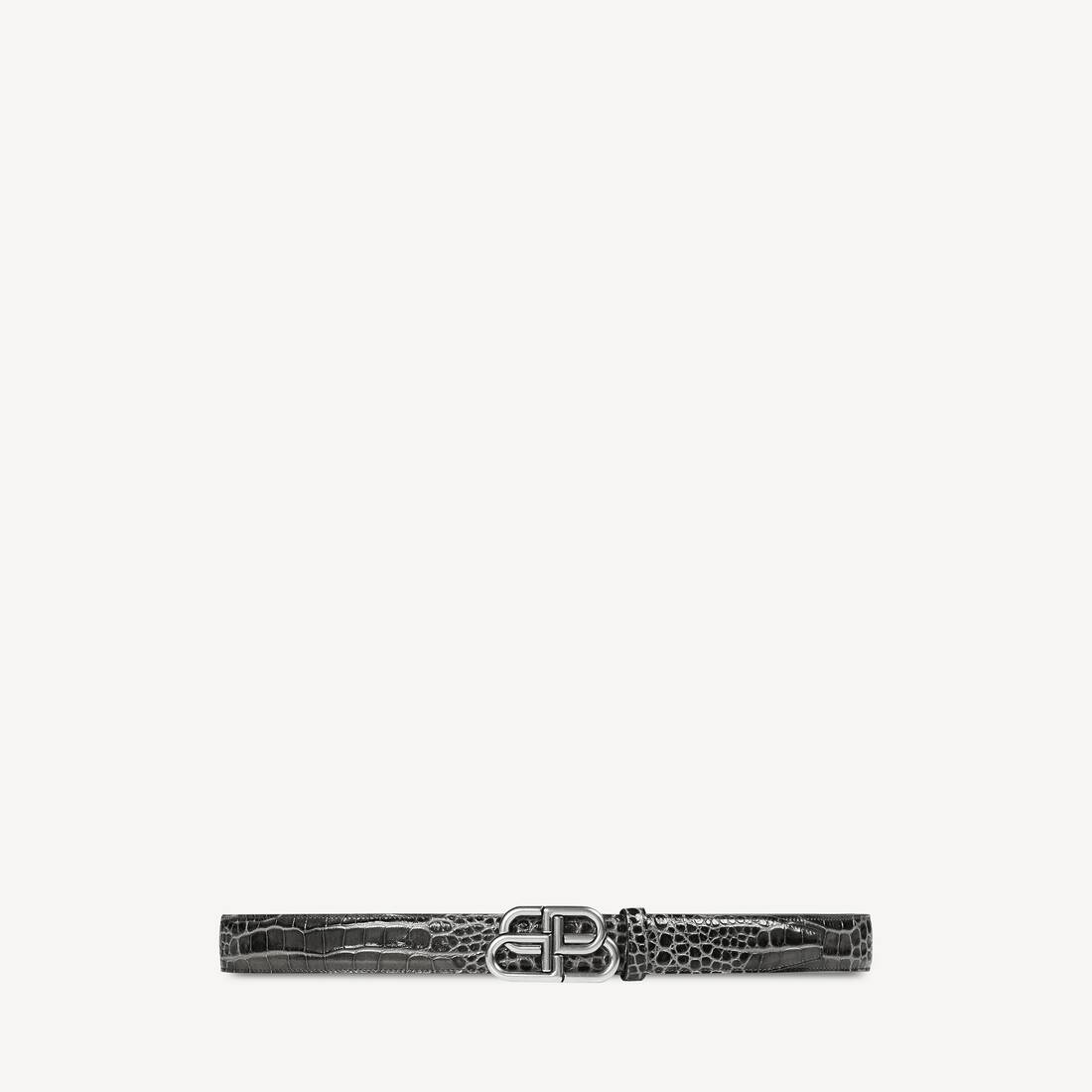 Cinturón para Hombre BB Grande en Gris Oscuro
