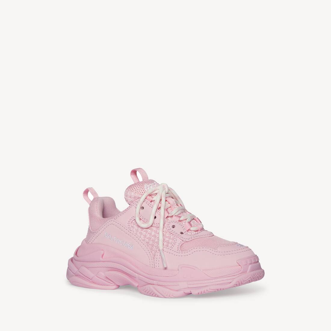 Niños - Zapatilla Triple S en rosa