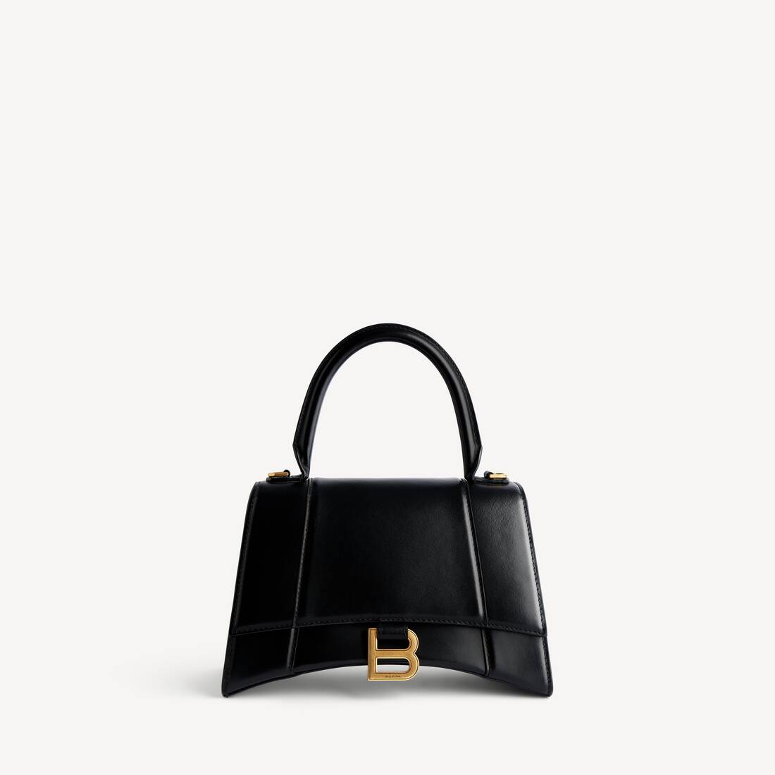 Bolso de Mujer Tipo Hora de Arena Pequeño en Negro
