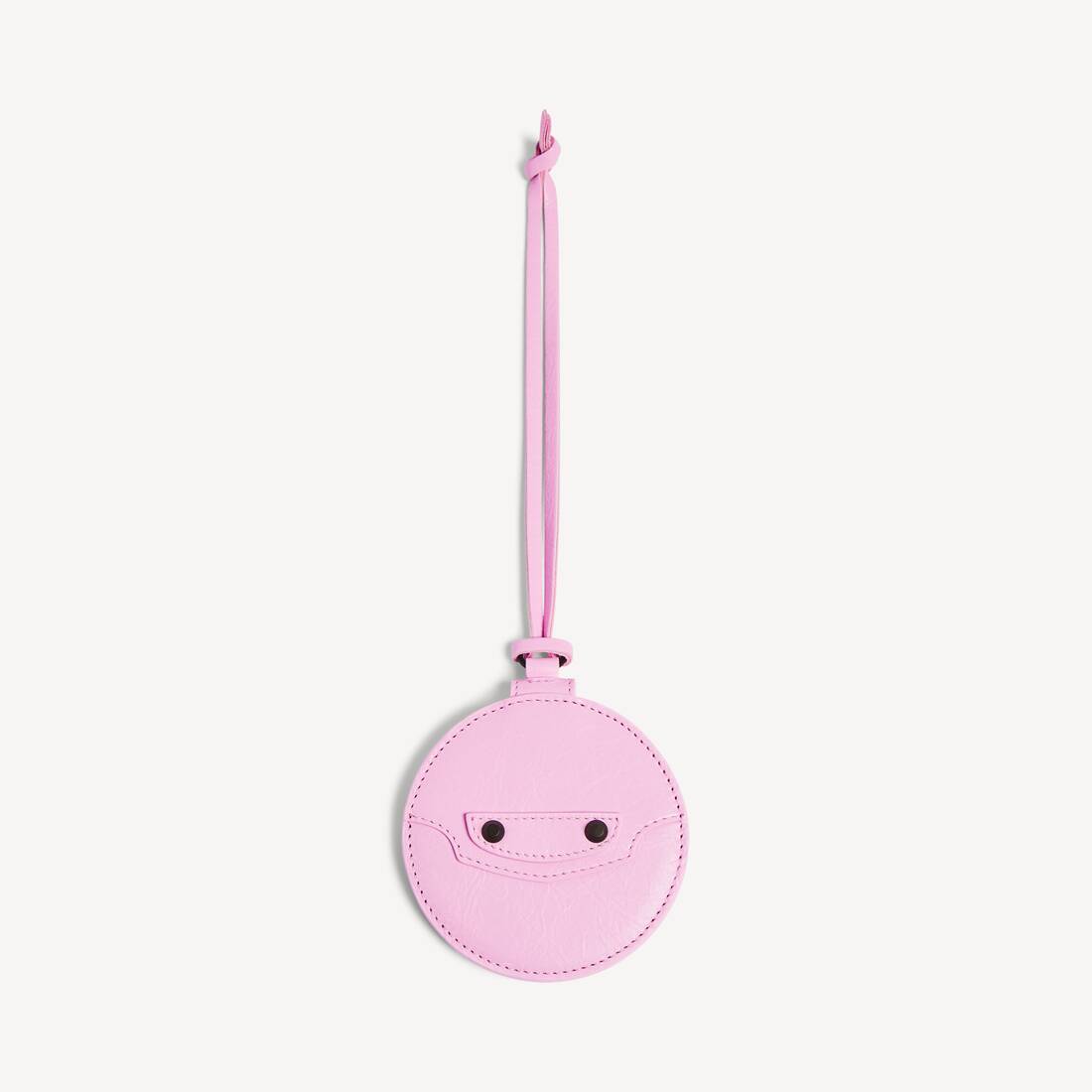 Colgante de espejo redondo Le City para mujer en rosa burbujeante