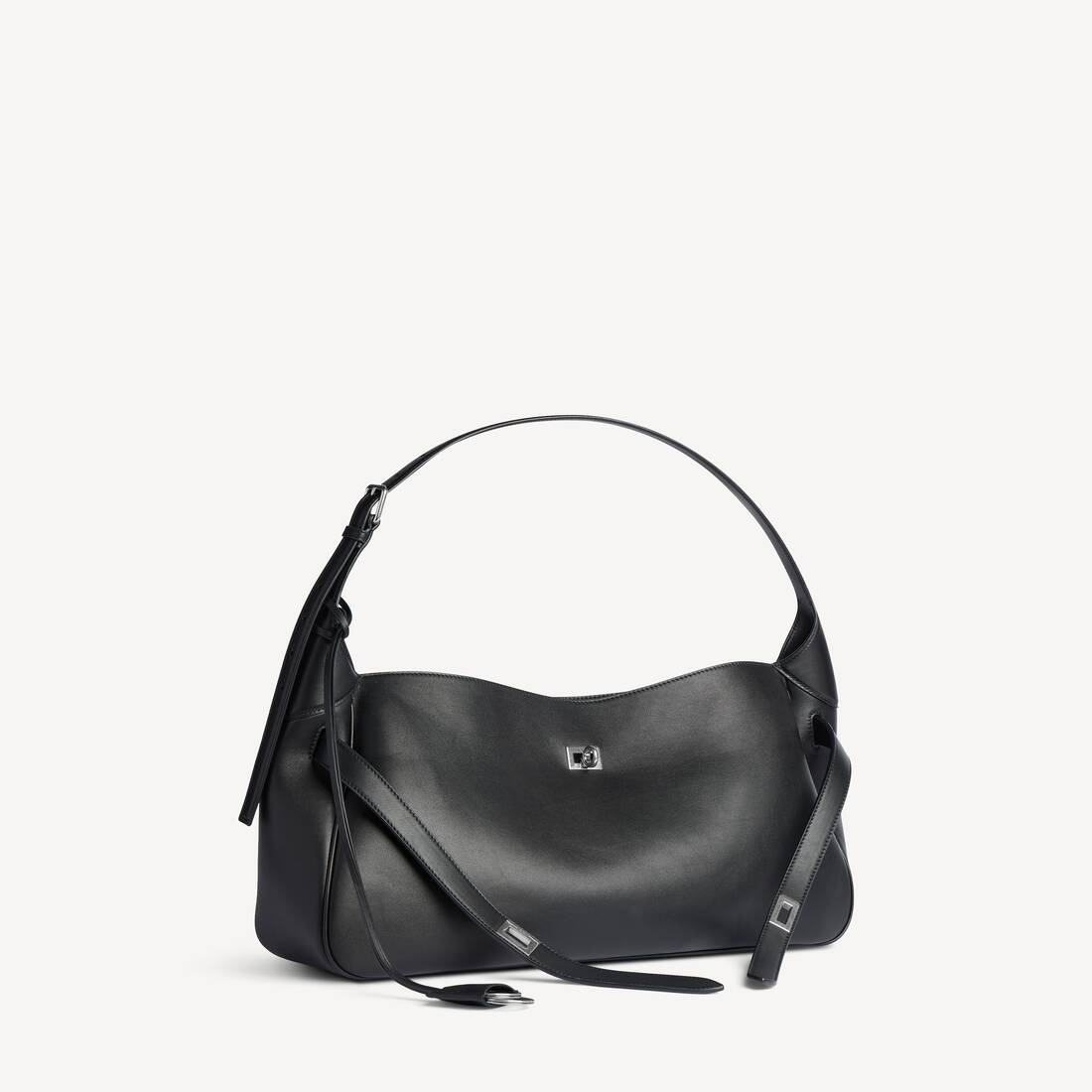 Bolso de Hombro Bel Air para Mujer Mediano en Negro