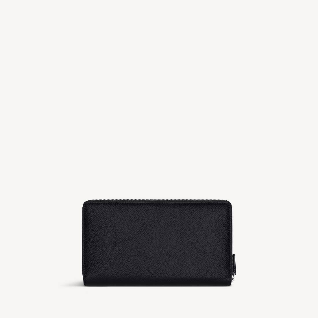 Billetera Continental para Hombre en Negro/Blanco