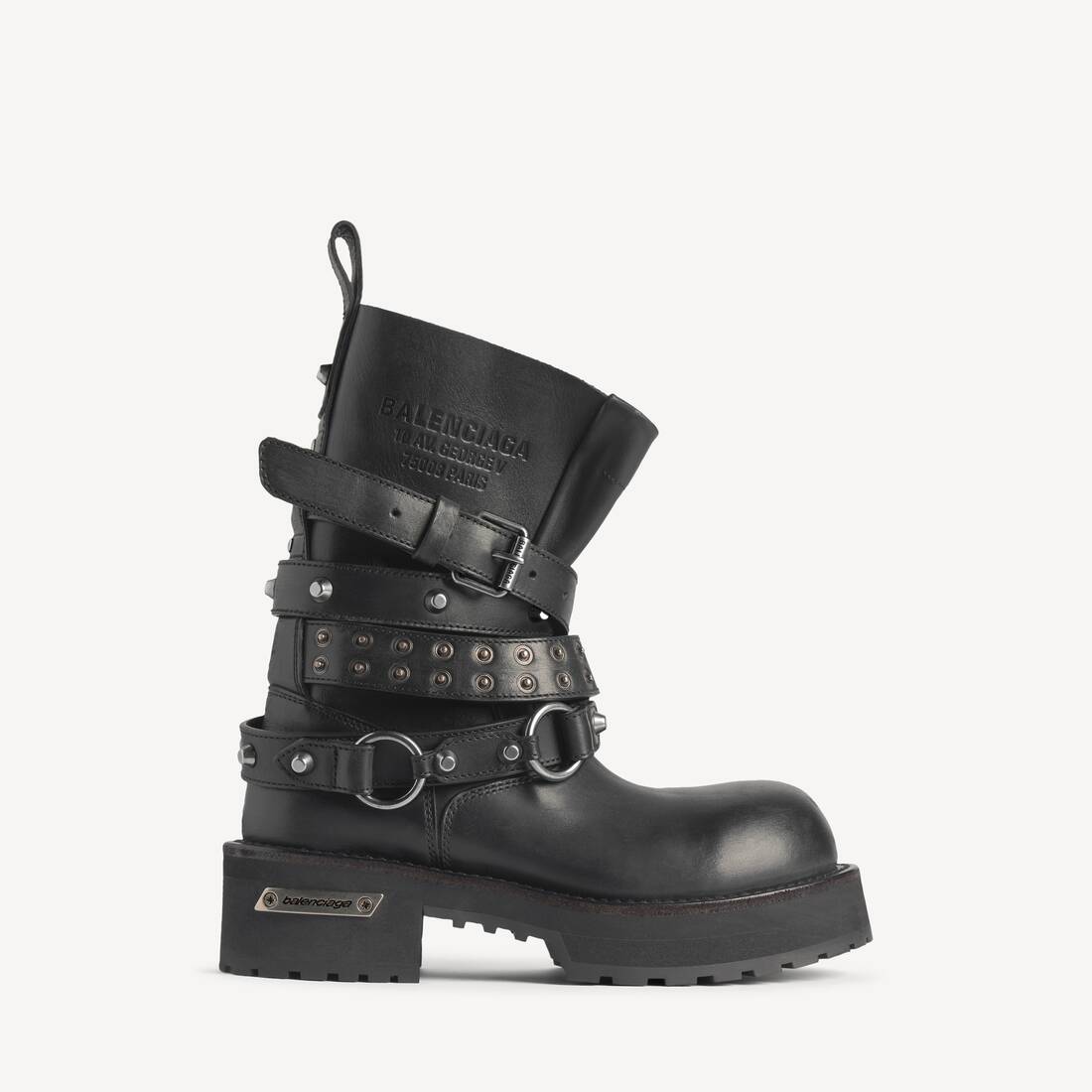 Botín Venom City para mujer en negro