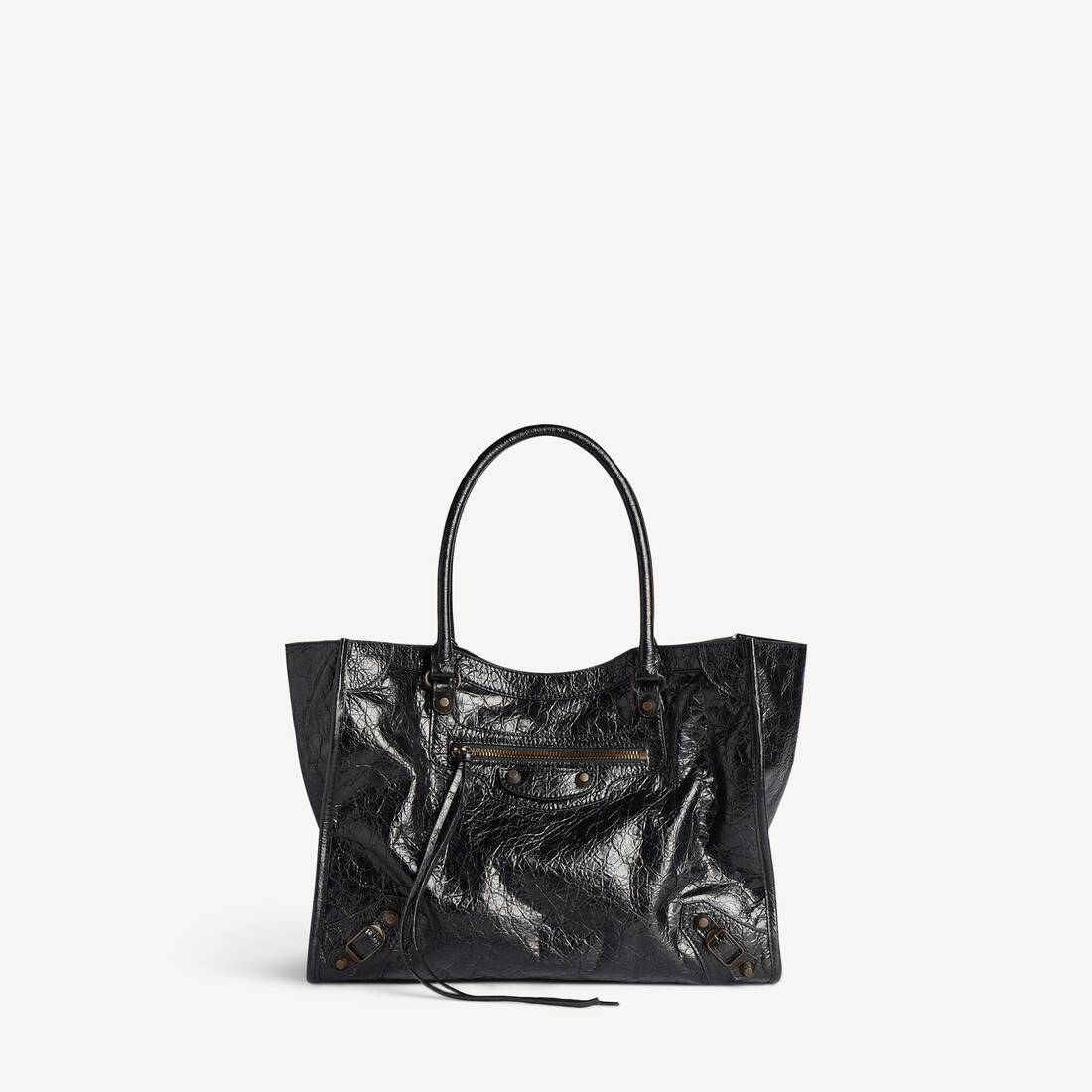 Bolso bandolera Le City pequeño para mujer en negro