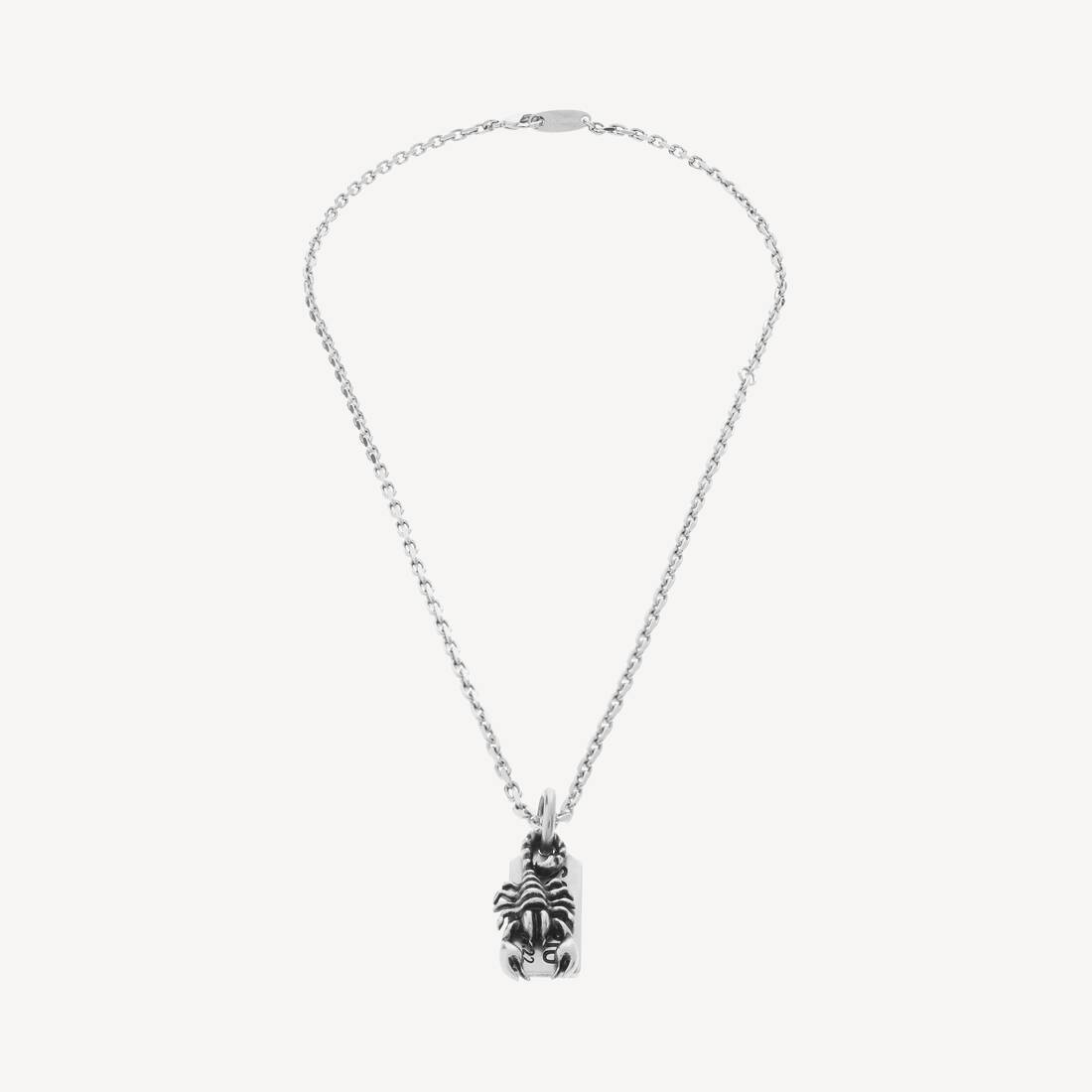 Collar de Horóscopo Escorpión en Plata