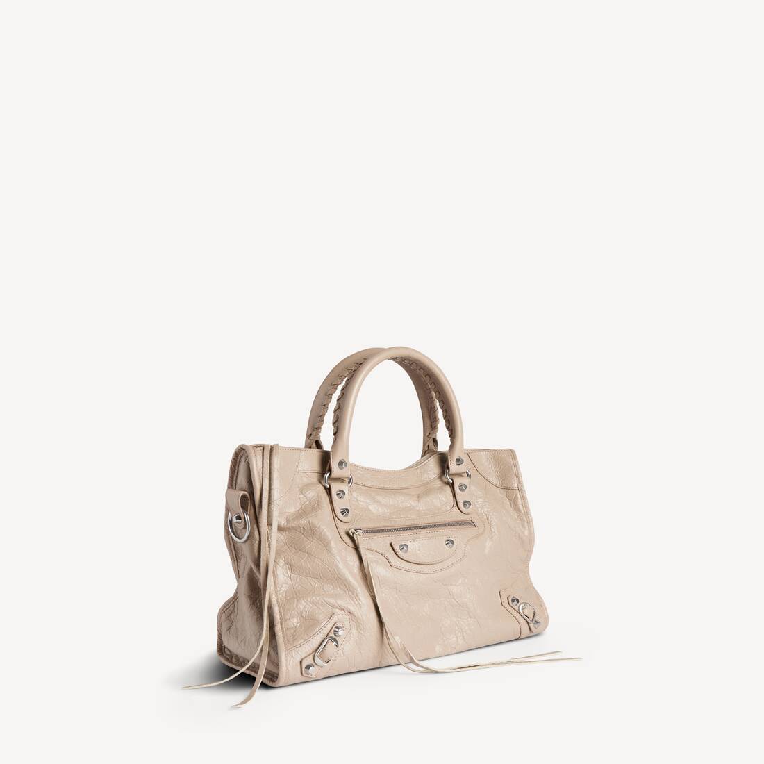 Bolso Le City Mediano para Mujer en Beige